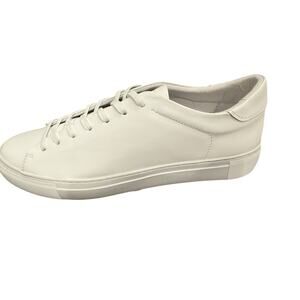 Beckett Simonon White Leather Men’s Reid Sneakers Size 10